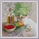 Naturaleza muerta con lavanda - Madalena Kempa - Acryl auf Leinwand - Stillleben - Realismus Naturaleza muerta con lavanda - Madalena Kempa - Acryl auf Leinwand - Stillleben - Realismus