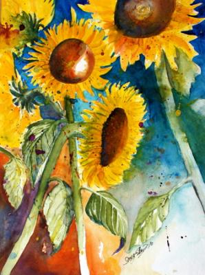 Sonnenblumen - Inez Eckenbach - Array auf Array - Array - Sonnenblumen - Inez Eckenbach - Array auf Array - Array -