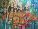 Kinderwagengruppe - Raimund Popp - Acryl auf Holz - Sonstiges - Kinderwagengruppe - Raimund Popp - Acryl auf Holz - Sonstiges -