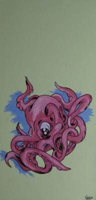 Pink Tintenfisch - MrsWannabyrich - Array auf Array - Array - Pink Tintenfisch - MrsWannabyrich - Array auf Array - Array -