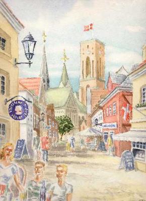 Dänische Kleinstadt (2002) -Ronald Kötteritzsch- - Ronald Kötteritzsch - Array auf Array - Array - Dänische Kleinstadt (2002) -Ronald Kötteritzsch- - Ronald Kötteritzsch - Array auf Array - Array -