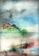 FÃ¶hr - Inselstimmung mit Halligblick (1998) Helmut - Helmut Herzog - Aquarell auf Papier - Sonstiges - 