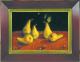 Birnen mit Glaskugeln (2001) Christine Becker - Christine Becker - Ãl auf  - Sonstiges - 