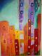 Stadt - Helga Fahmi-Hansmann - Acryl auf Leinwand - Abstrakt-Stadtansichten - Abstrakt Stadt - Helga Fahmi-Hansmann - Acryl auf Leinwand - Abstrakt-Stadtansichten - Abstrakt