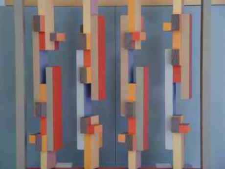 bewegliches Holzobjekt - Galerie Helga K. Schiffler - auf - Array - bewegliches Holzobjekt - Galerie Helga K. Schiffler - auf - Array -