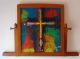 R. MOTTER Titel:KREUZ IM ALTEN RAHMEN, HOLZ, ÃL R. MOTTER Titel:KREUZ IM ALTEN RAHMEN, HOLZ, ÃL