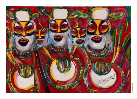 Papua Dance - BERNARD Arts - Array auf Array - Array - Array Papua Dance - BERNARD Arts - Array auf Array - Array - Array