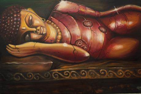 sleeping buddha - Torsten Matthes - auf Array - Array - Array sleeping buddha - Torsten Matthes - auf Array - Array - Array
