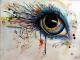 Blink of eyes - 1 - Frithjof Schulte - Enkaustik auf Papier - Fantastisch - 