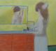 Frau im Bad - dani milo - Kreide-Pastell auf - Menschen - Frau im Bad - dani milo - Kreide-Pastell auf - Menschen -