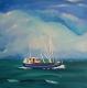 -Auf dem Meer-- - Monika Hartz - Acryl auf - Meer - Gegenständlich -Auf dem Meer-- - Monika Hartz - Acryl auf - Meer - Gegenständlich