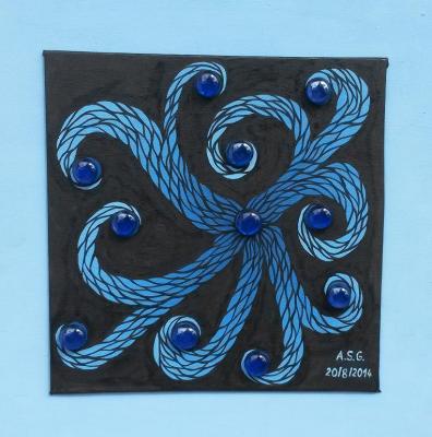 Blue Flower of Glass - Annegret Sigrid Gick - Array auf Array - Array - Array Blue Flower of Glass - Annegret Sigrid Gick - Array auf Array - Array - Array