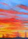 Wolken rot-gelb Wolken rot-gelb