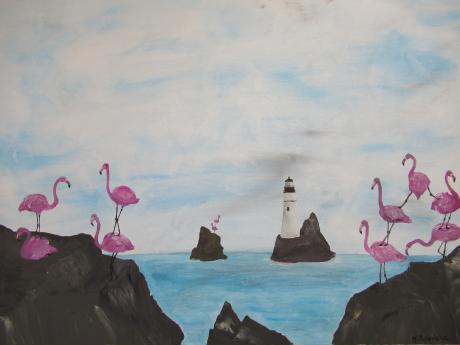 Flamingos - Malgorzata Rosinska - Array auf Array - Array - Flamingos - Malgorzata Rosinska - Array auf Array - Array -