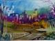 Encaustic Landschaft - Cuanita Müller - - auf - Abstrakt - Encaustic Landschaft - Cuanita Müller - - auf - Abstrakt -