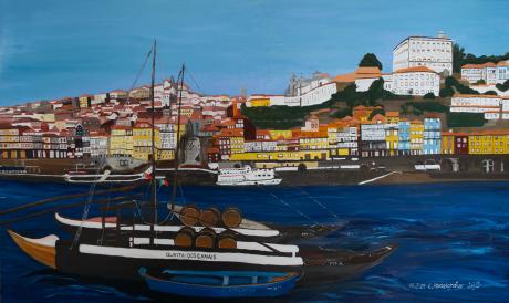 Porto?s berühmter Hafen - Claudia Lüthi - Array auf Array - Array - Array